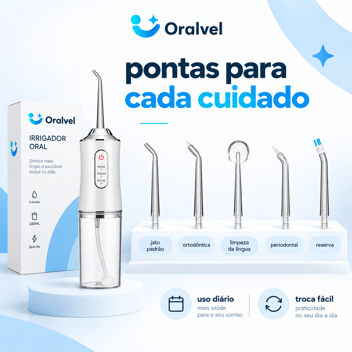 OralVel © Irrigador Bucal