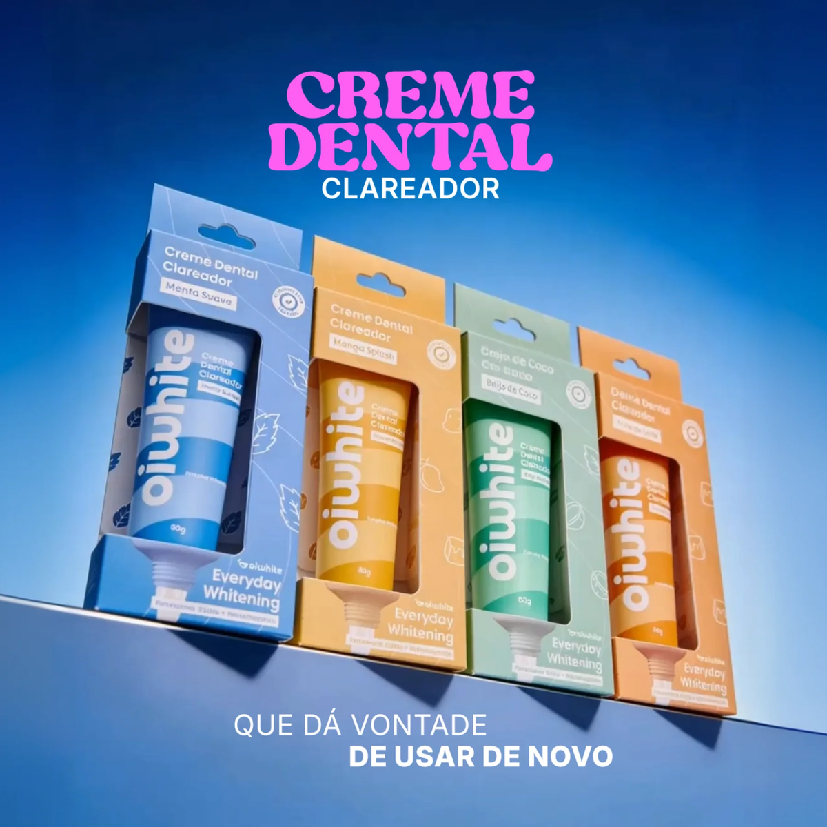 Pasta de Dente clareadora