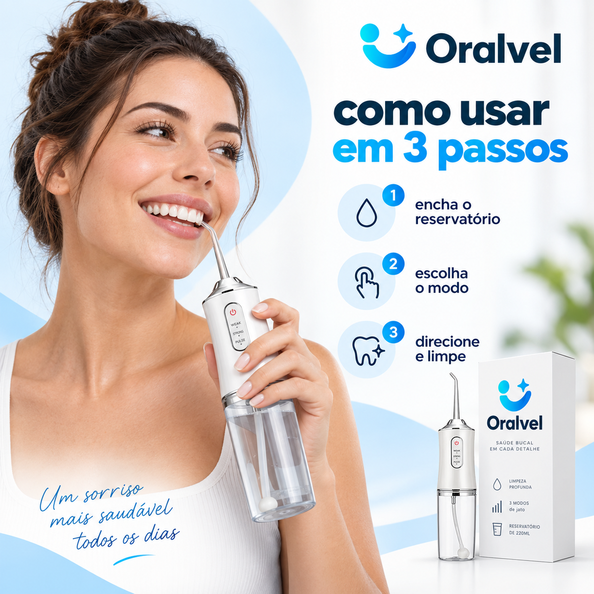 OralVel © Irrigador Bucal